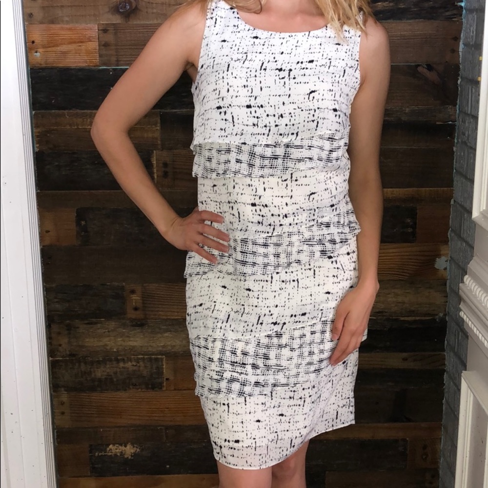 Black & White Ann Taylor Dress